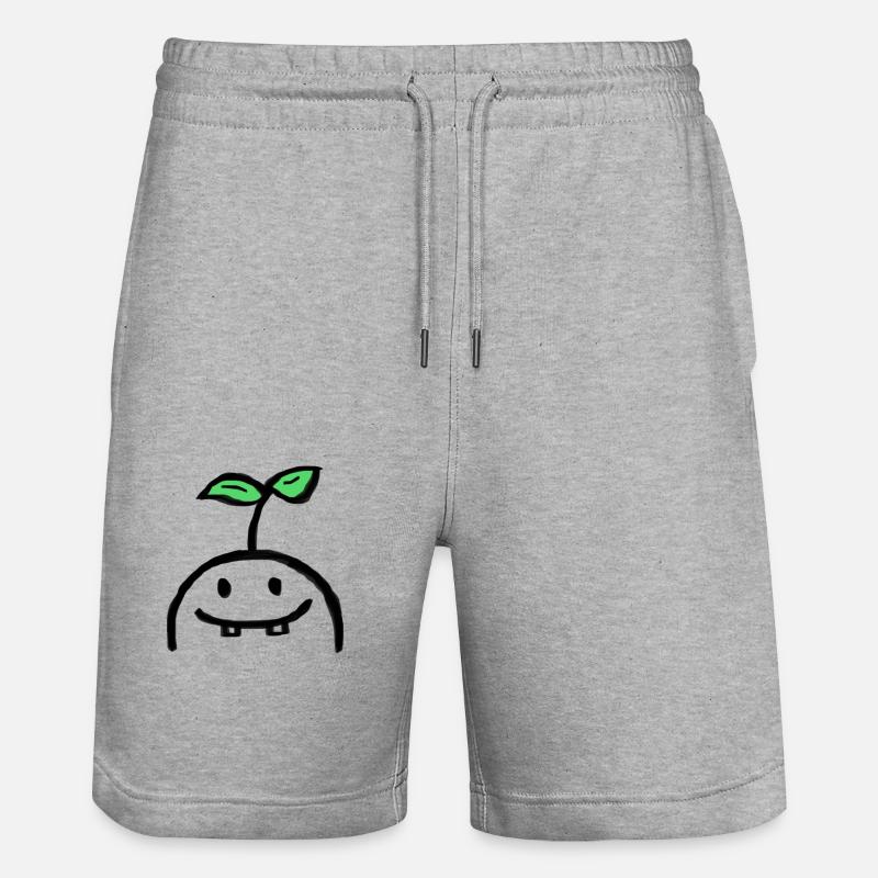 Drôle de biologiste - Short de jogging bio TRAINER Stanley/Stella unisexe - gris chiné