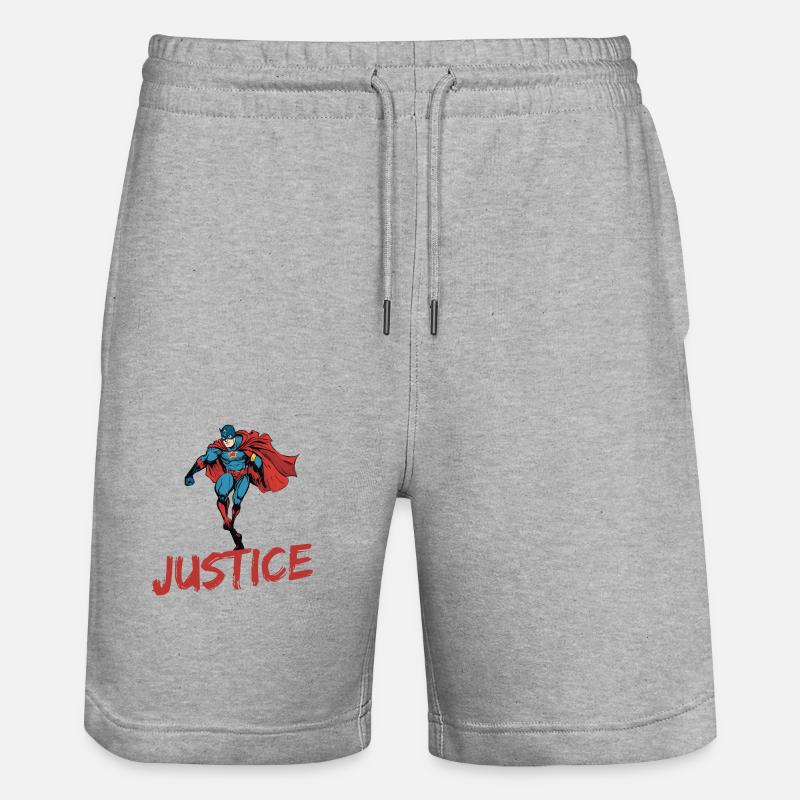 justicier - Short de jogging bio TRAINER Stanley/Stella unisexe - gris chiné