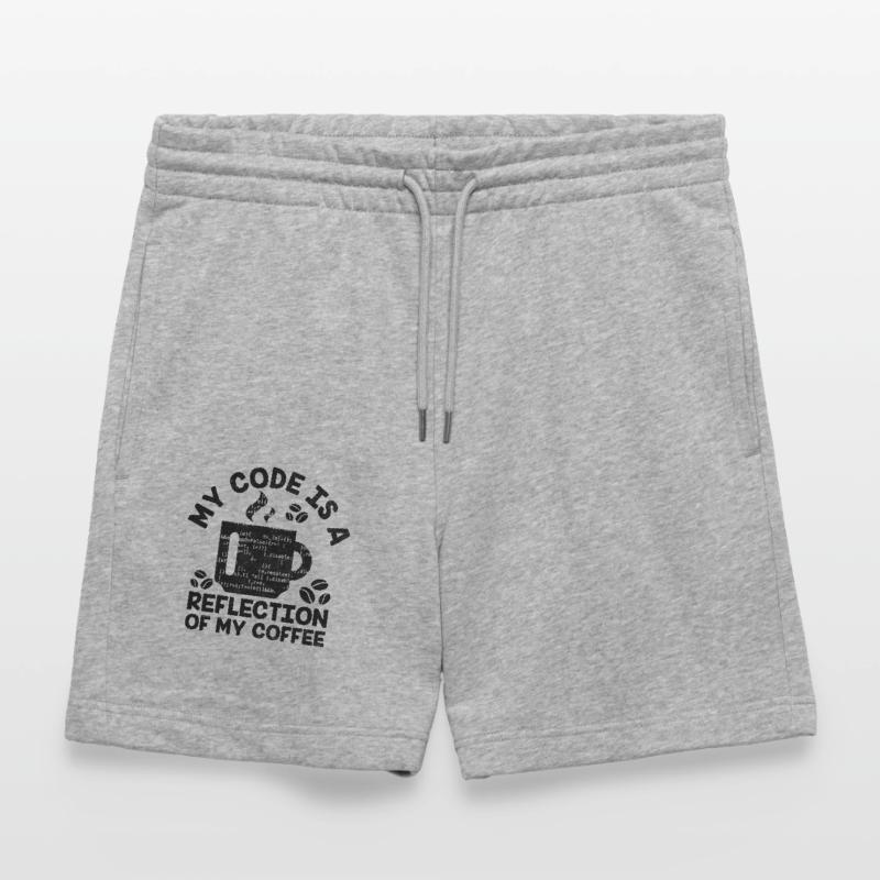 Kaffee-Codierung Programmierer Programmierer Entwickler Nerd Coff Stanley/Stella Unisex Bio Joggingshorts Trainer 