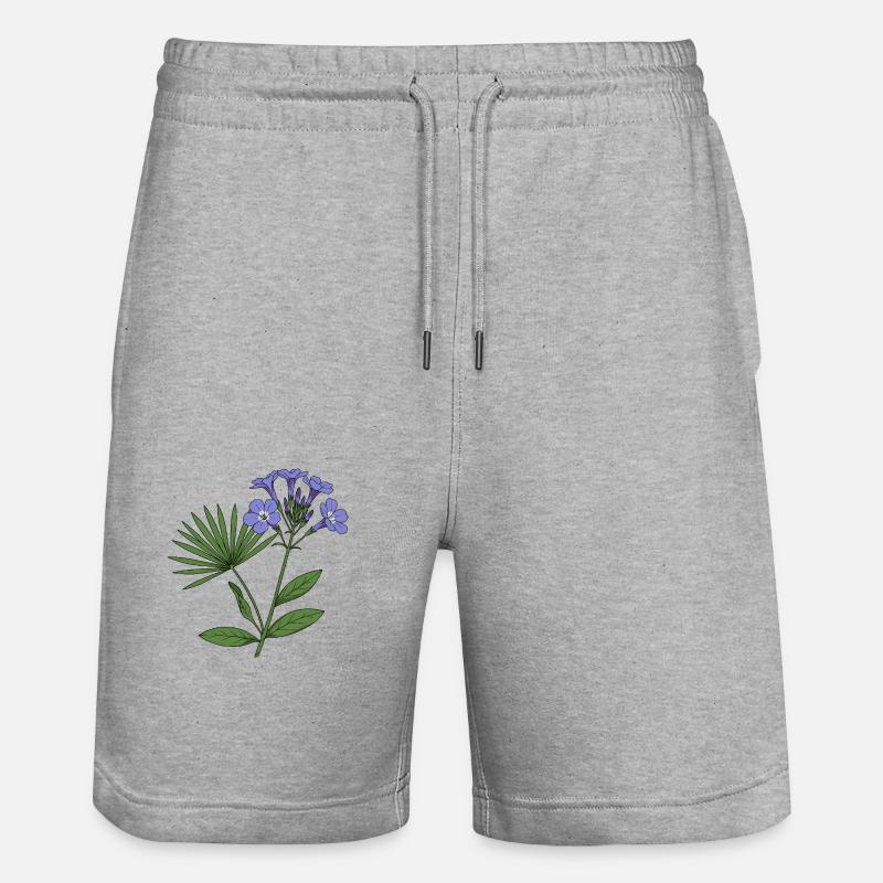 Babiana stricta - Short de jogging bio TRAINER Stanley/Stella unisexe - gris chiné