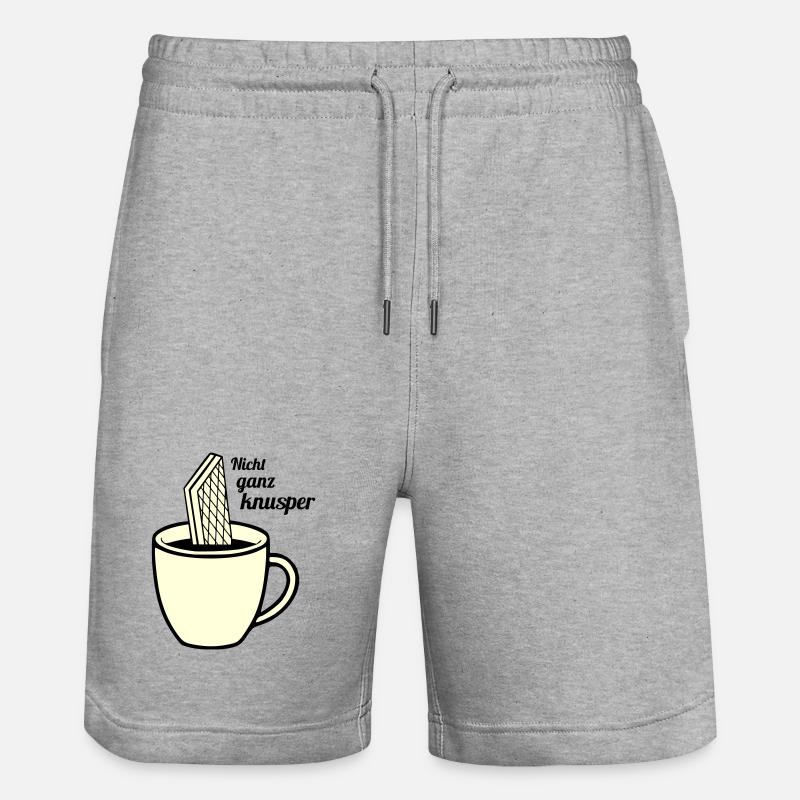 Pas tout à fait croquant - Short de jogging bio TRAINER Stanley/Stella unisexe - gris chiné