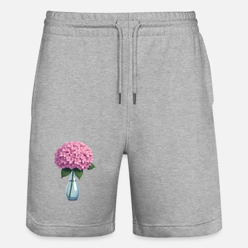 Hortensia - Short de jogging bio TRAINER Stanley/Stella unisexe - gris chiné
