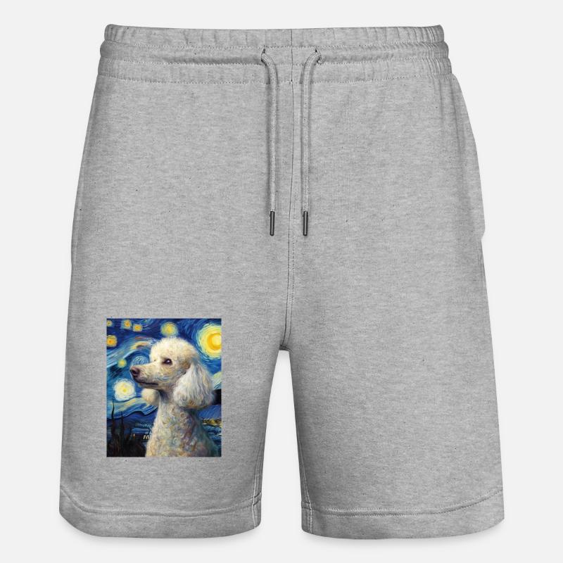 Caniche - Short de jogging bio TRAINER Stanley/Stella unisexe - gris chiné