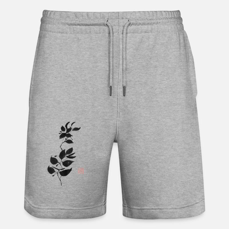 branch - Short de jogging bio TRAINER Stanley/Stella unisexe - gris chiné