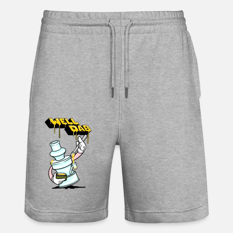 BIEN DAB - Short de jogging bio TRAINER Stanley/Stella unisexe - gris chiné