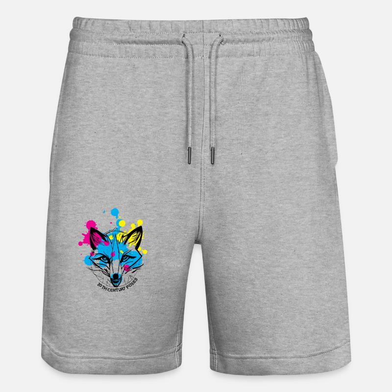 Splash Fox - Short de jogging bio TRAINER Stanley/Stella unisexe - gris chiné