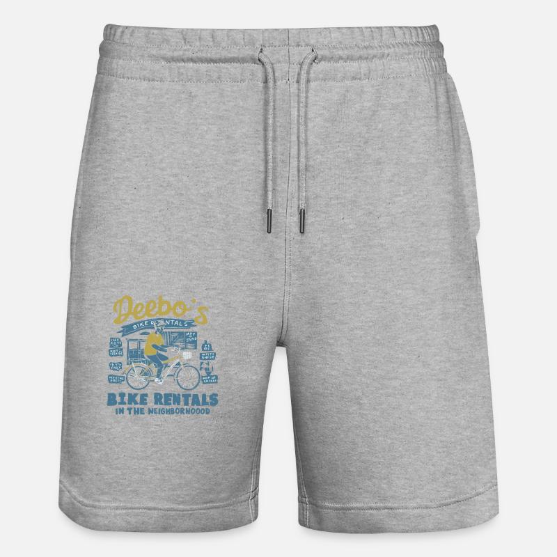 Location de vélos Deebo - Short de jogging bio TRAINER Stanley/Stella unisexe - gris chiné