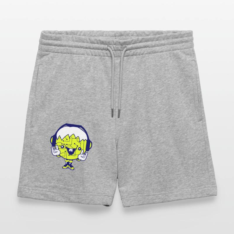 DJ Data Microchip Pattern Computer Nerd Geek Party Stanley/Stella Trainer Unisex Organic Jogging Shorts