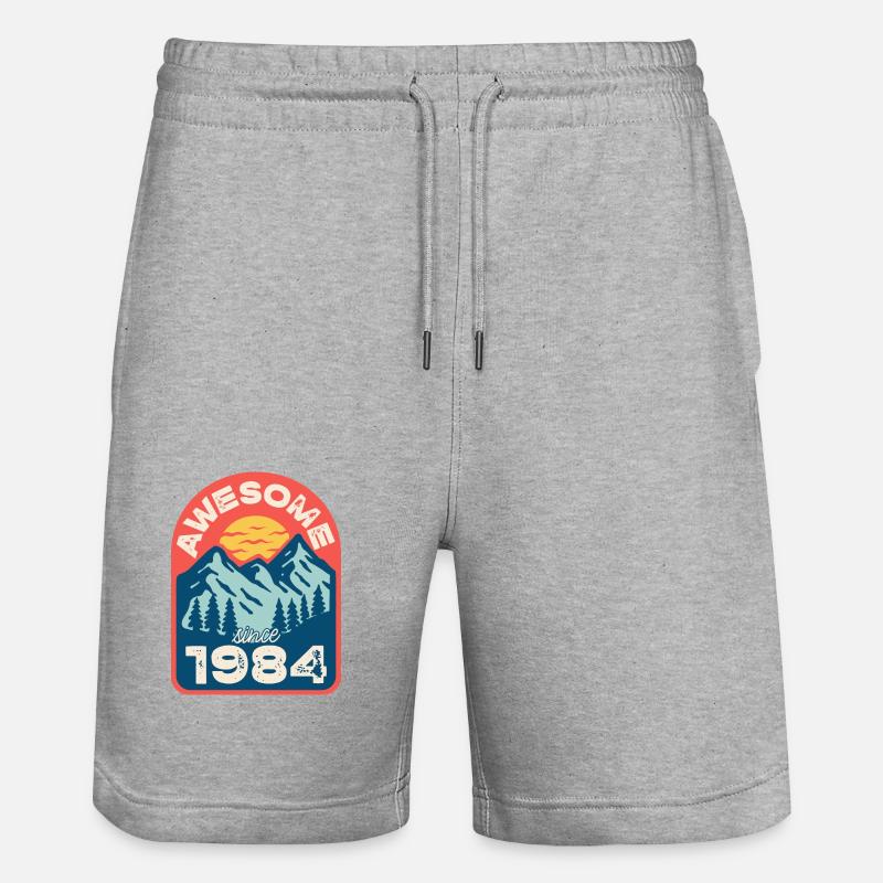 Génial depuis 1984 - Short de jogging bio TRAINER Stanley/Stella unisexe - undefined