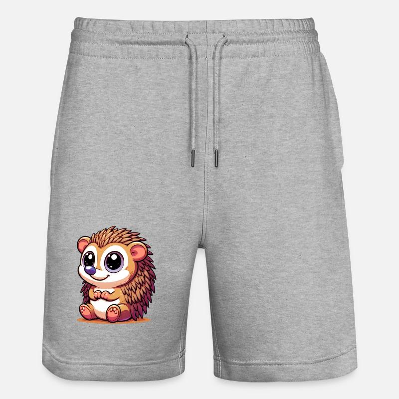 Hérisson - Short de jogging bio TRAINER Stanley/Stella unisexe - gris chiné