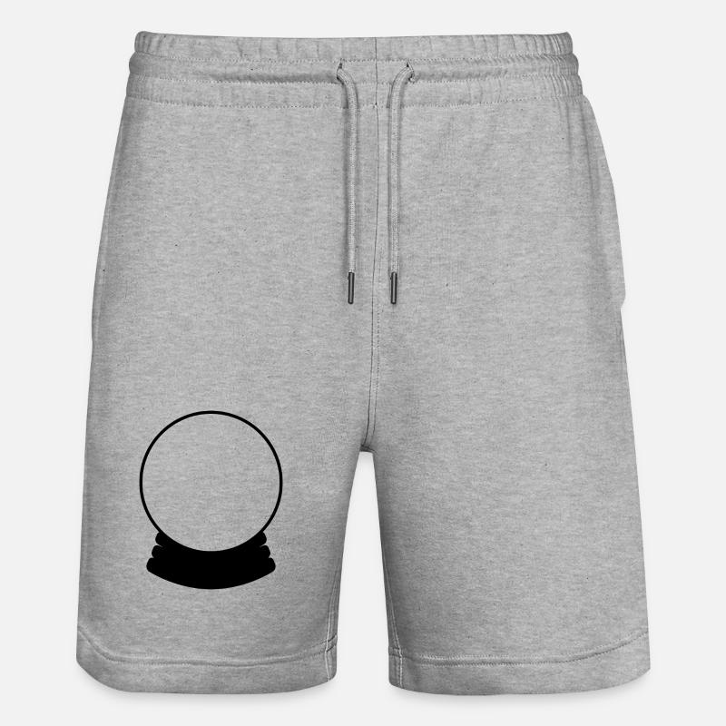 Boule de cristal - Short de jogging bio TRAINER Stanley/Stella unisexe - gris chiné