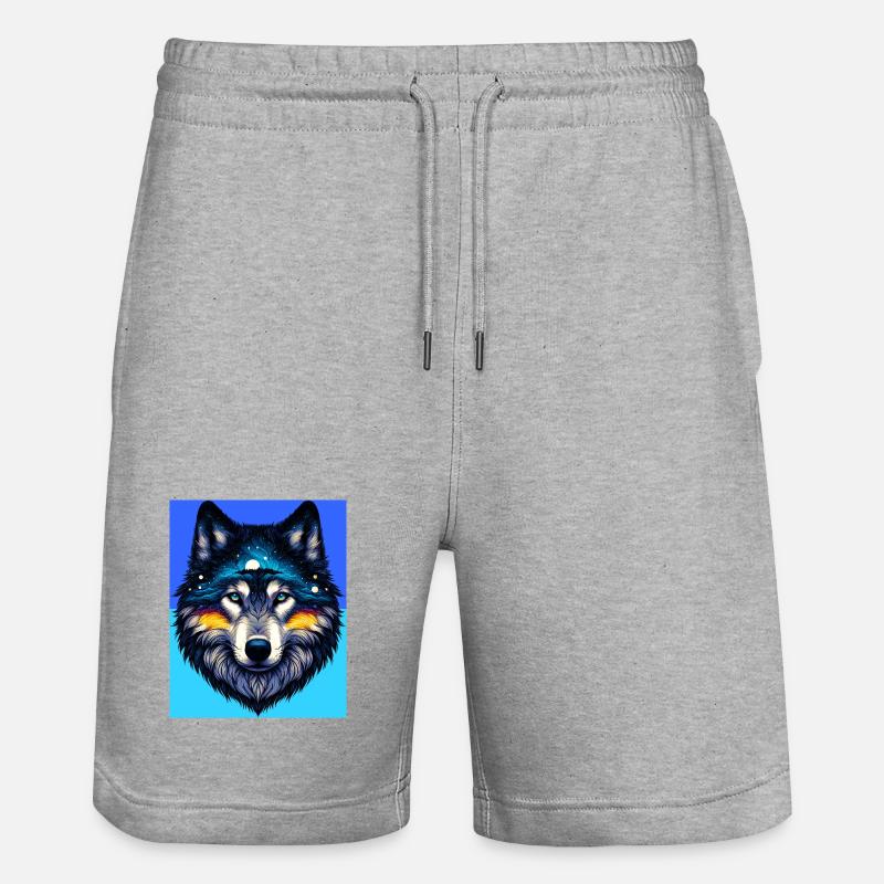 Loup - Short de jogging bio TRAINER Stanley/Stella unisexe - gris chiné
