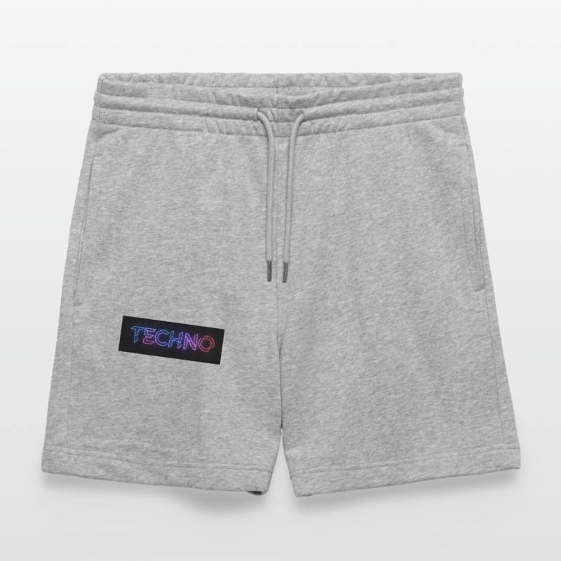 Texte de bug techno néon Short de jogging bio TRAINER Stanley/Stella unisexe