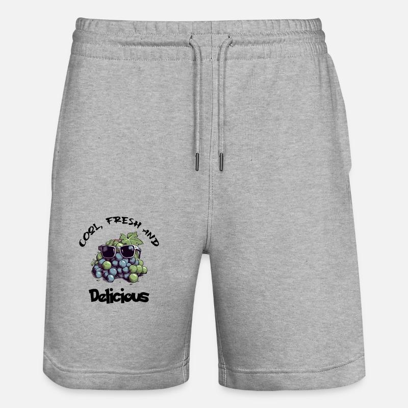 Cool fresh and delicious - Short de jogging bio TRAINER Stanley/Stella unisexe - gris chiné