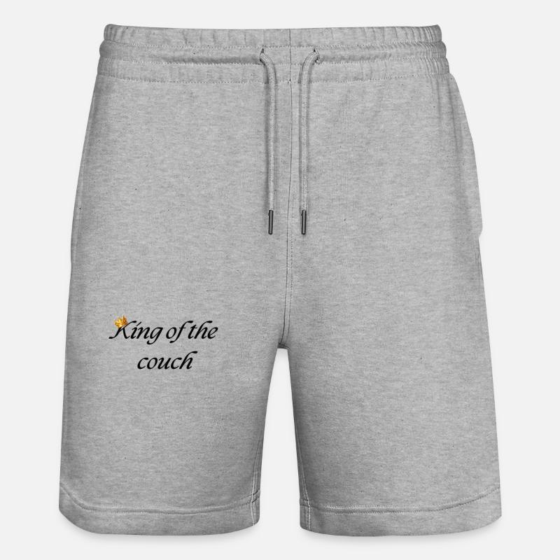 Roi du divan - Short de jogging bio TRAINER Stanley/Stella unisexe - gris chiné