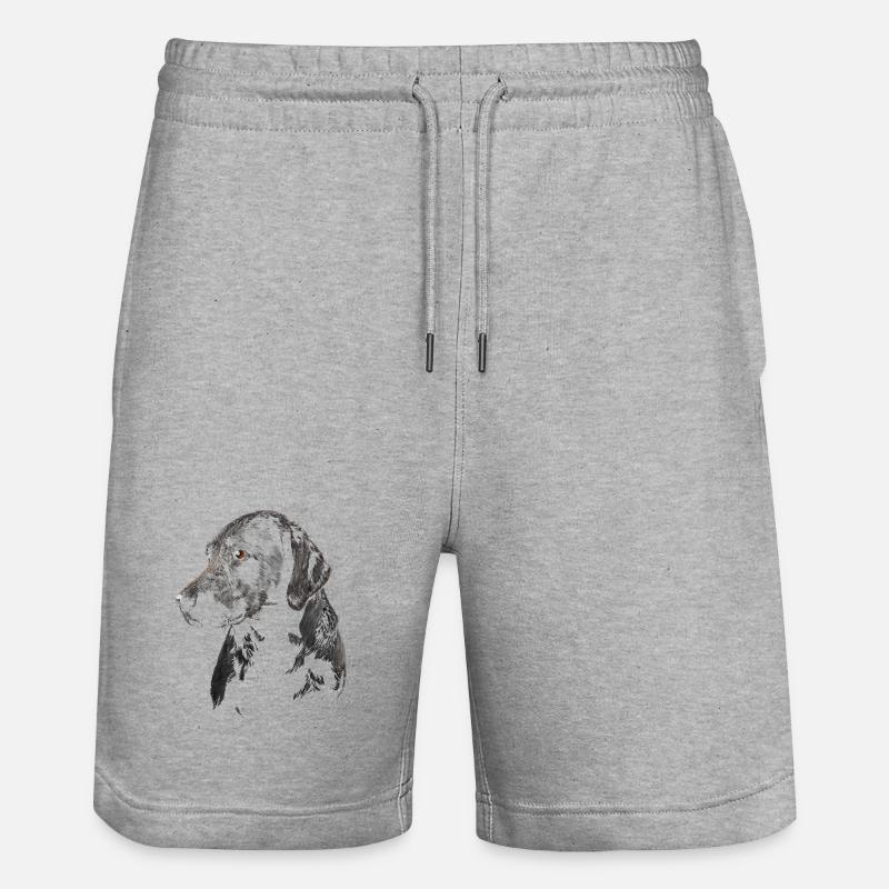 Labrador - Short de jogging bio TRAINER Stanley/Stella unisexe - gris chiné