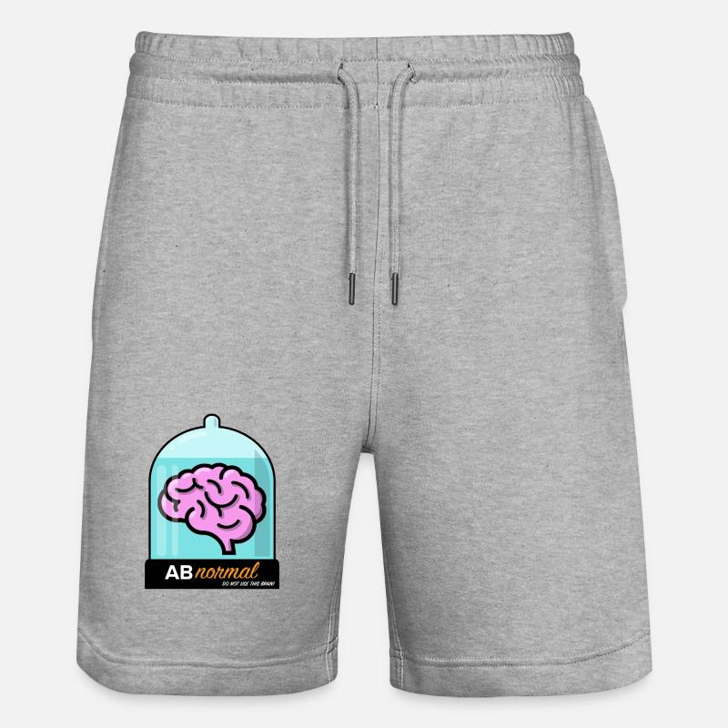 AB Normal - Short de jogging bio TRAINER Stanley/Stella unisexe - gris chiné