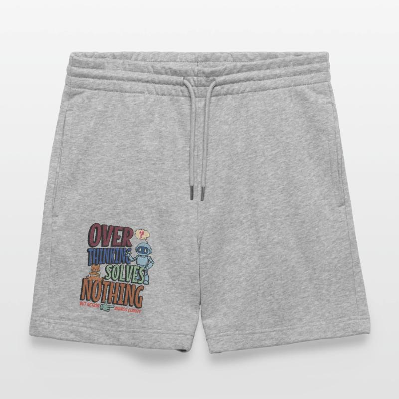 Over Thinking Solves Nothing Stanley/Stella Unisex Bio Joggingshorts Trainer 