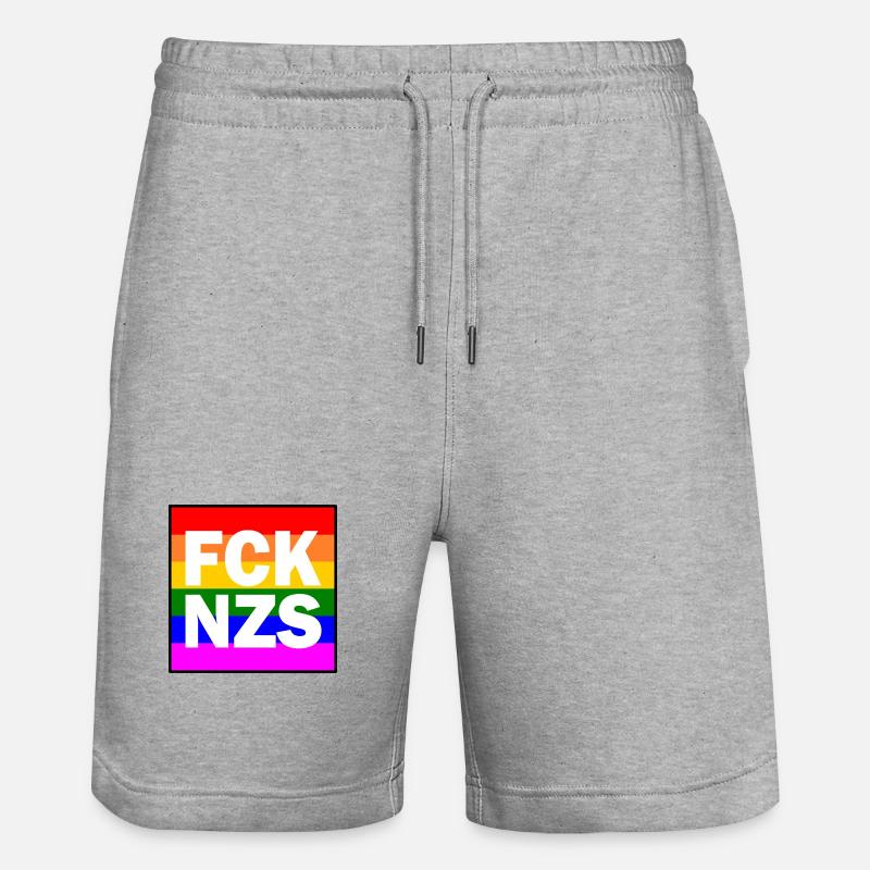 Fck nzs - Short de jogging bio TRAINER Stanley/Stella unisexe - gris chiné