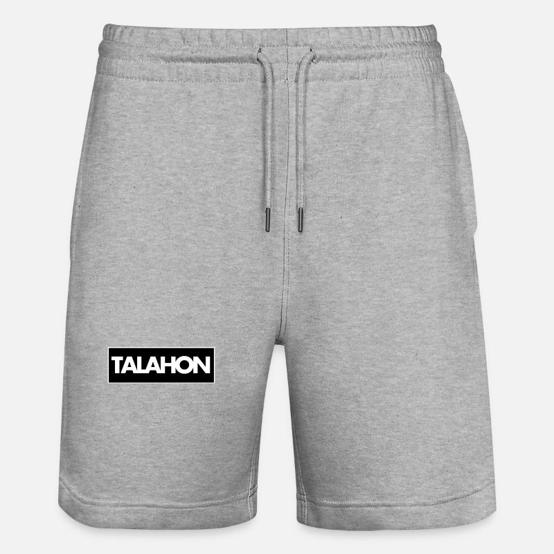 TALAHON - Short de jogging bio TRAINER Stanley/Stella unisexe - gris chiné