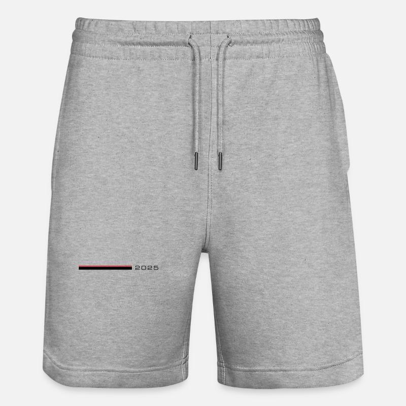 2025 Accident vasculaire cérébral - Short de jogging bio TRAINER Stanley/Stella unisexe - gris chiné