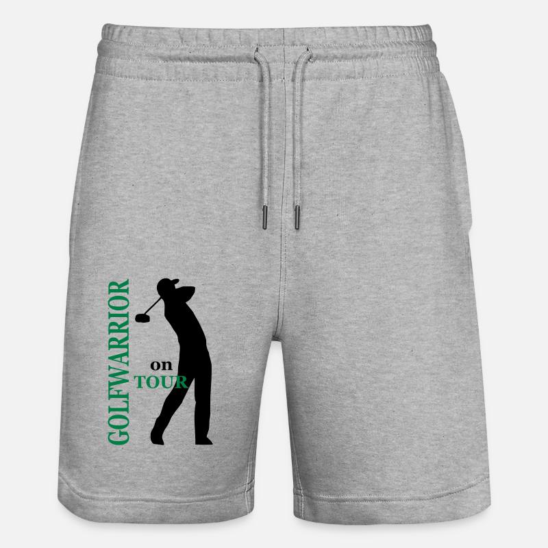 golf - Stanley/Stella Unisex Bio Joggingshorts Trainer  - Grau meliert