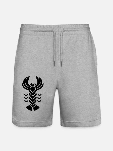 Homard - Short de jogging bio TRAINER Stanley/Stella unisexe - gris chiné