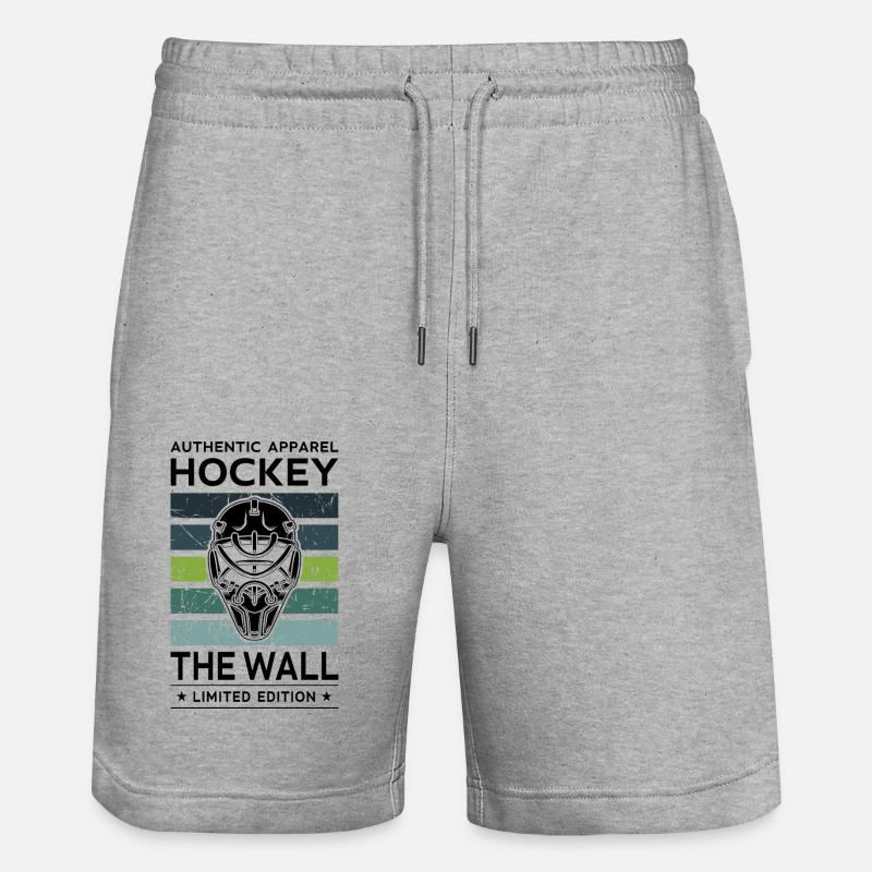 Hockey - Short de jogging bio TRAINER Stanley/Stella unisexe - gris chiné