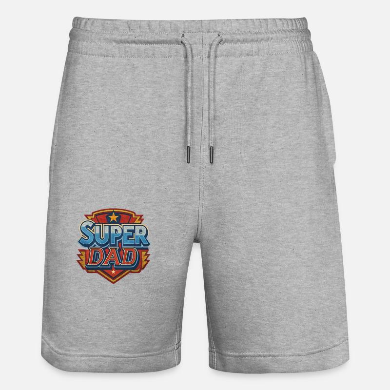 FÊTE DES PÈRES - Short de jogging bio TRAINER Stanley/Stella unisexe - gris chiné