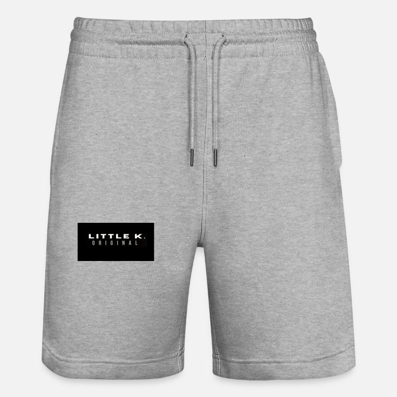 LITTLE K. ORIGINAL - Short de jogging bio TRAINER Stanley/Stella unisexe - gris chiné