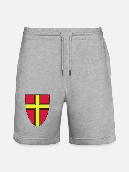 Vienna Vekto - Stanley/Stella Unisex Bio Joggingshorts Trainer  - Grau meliert