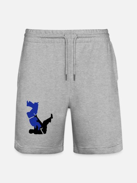 judo - Short de jogging bio TRAINER Stanley/Stella unisexe - gris chiné