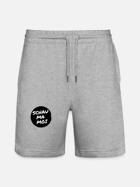 Schau ma moi - Déclaration à l’issue incertaine - Short de jogging bio TRAINER Stanley/Stella unisexe - gris chiné