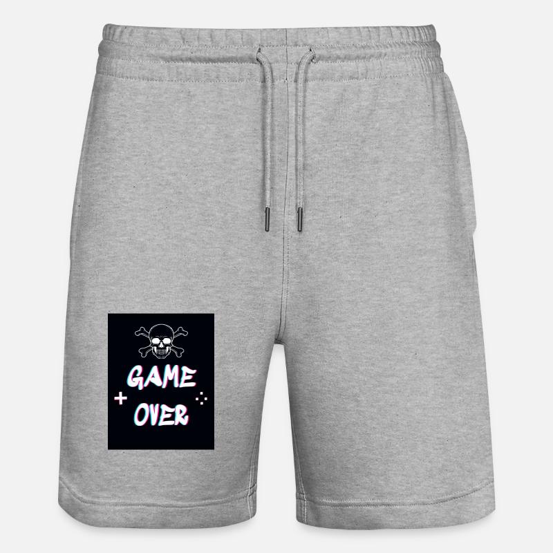 Fin du jeu - Short de jogging bio TRAINER Stanley/Stella unisexe - gris chiné