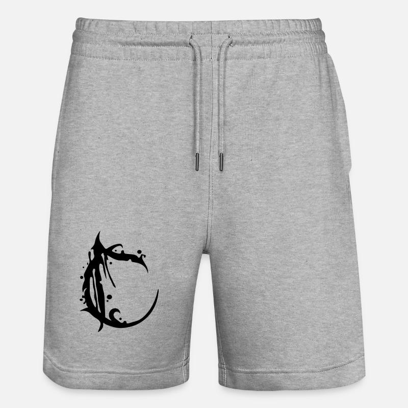 C - Short de jogging bio TRAINER Stanley/Stella unisexe - gris chiné