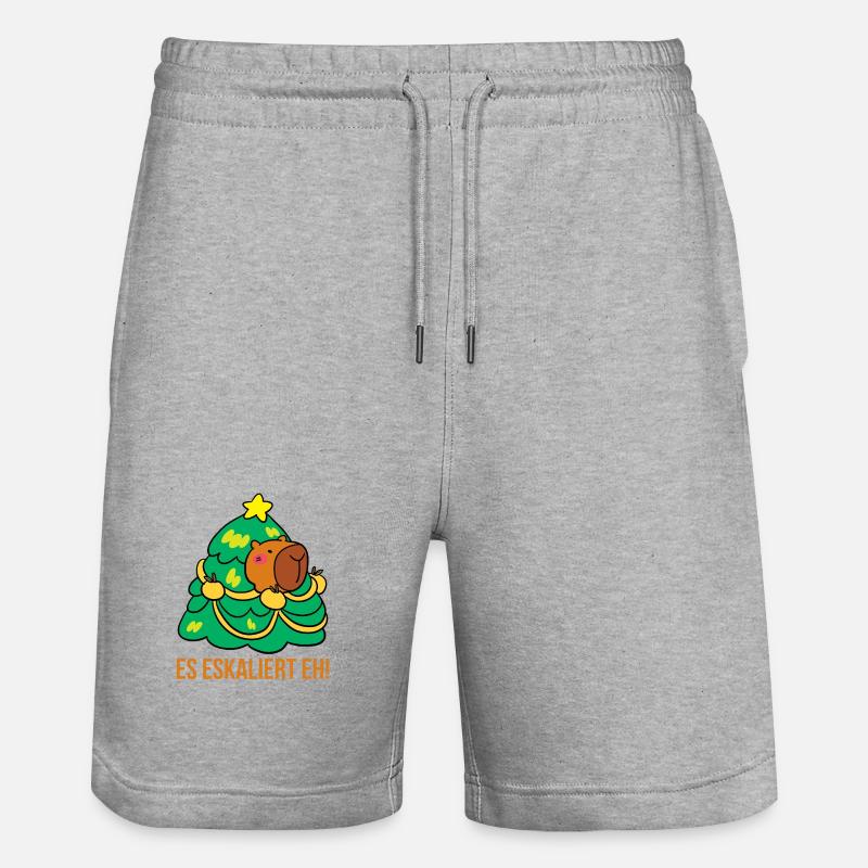 De toute façon, ça s’intensifie ! - Short de jogging bio TRAINER Stanley/Stella unisexe - gris chiné