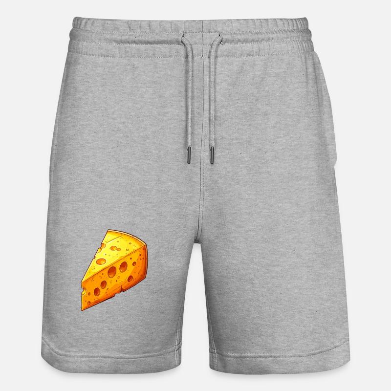 Formaggio - Pantaloncini da jogger ecologici unisex Trainer di Stanley/Stella - grigio melange