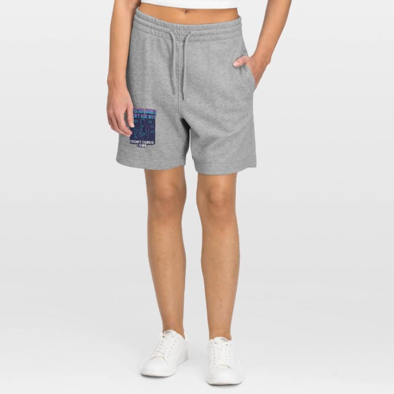 My Code Works Don't Ask Why – Funny Programming Stanley/Stella Trainer Unisex Organic Jogging Shorts