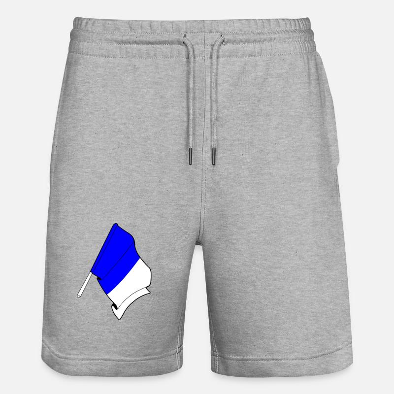Stolz auf Spa - Stanley/Stella Unisex Bio Joggingshorts Trainer - Grau meliert