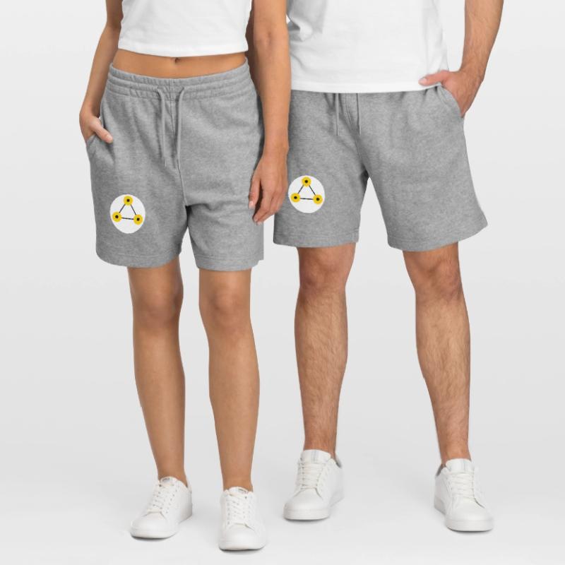 Triangular sign Stanley/Stella Trainer Unisex Organic Jogging Shorts