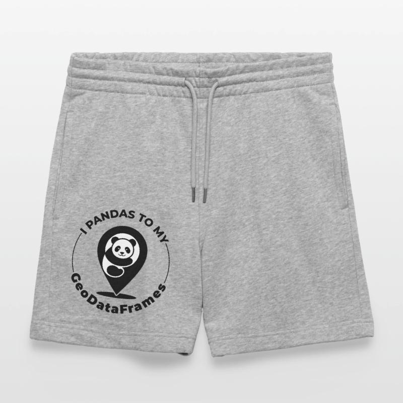 GeoDataFrames Pandas GIS Python Programming Stanley/Stella Trainer Unisex Organic Jogging Shorts
