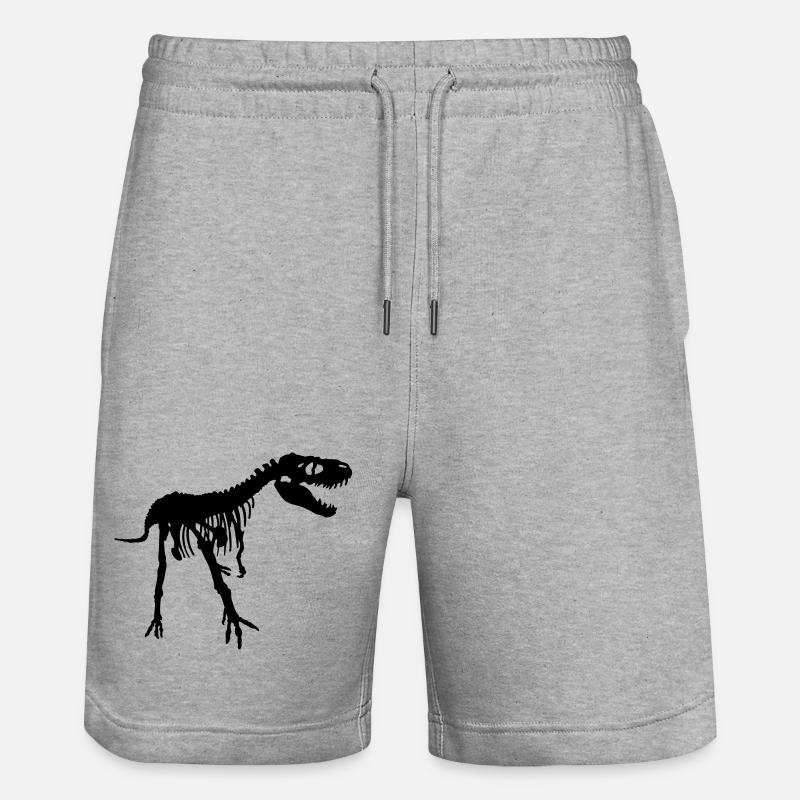 dino - Short de jogging bio TRAINER Stanley/Stella unisexe - gris chiné
