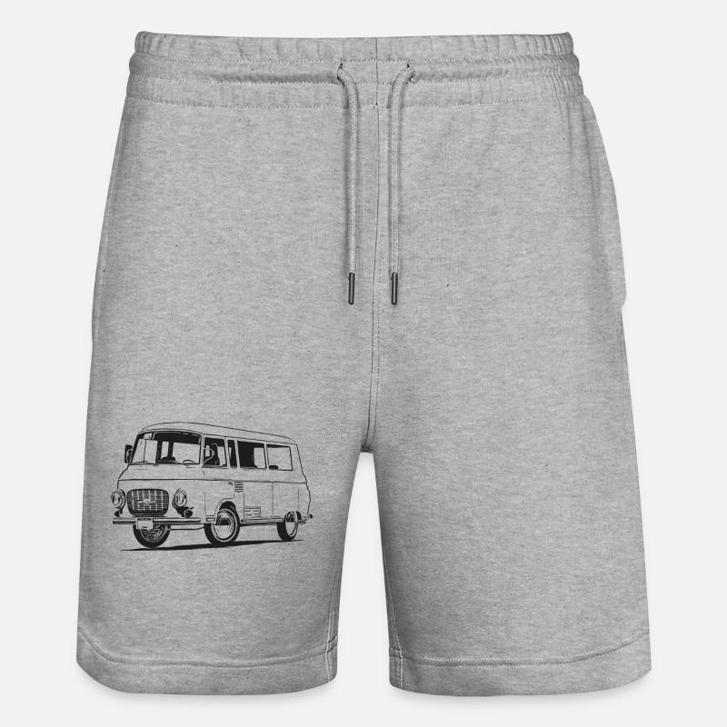 Barkas - B1000 - Stanley/Stella Unisex Bio Joggingshorts Trainer  - Grau meliert