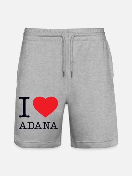 J’ADORE ADANA - Short de jogging bio TRAINER Stanley/Stella unisexe - gris chiné
