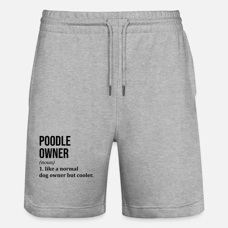 Caniche - Short de jogging bio TRAINER Stanley/Stella unisexe - gris chiné