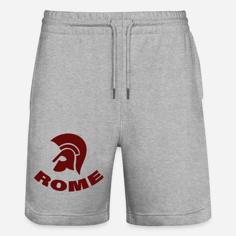 ROME - Short de jogging bio TRAINER Stanley/Stella unisexe - gris chiné