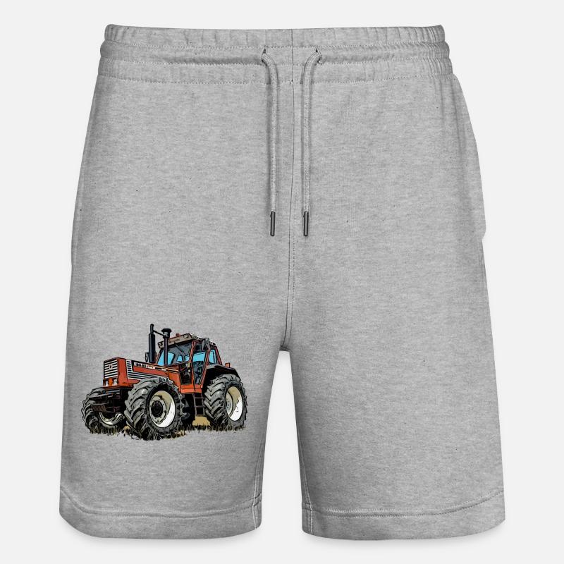 Ackerbeast 100 - Stanley/Stella Unisex Bio Joggingshorts Trainer  - Grau meliert