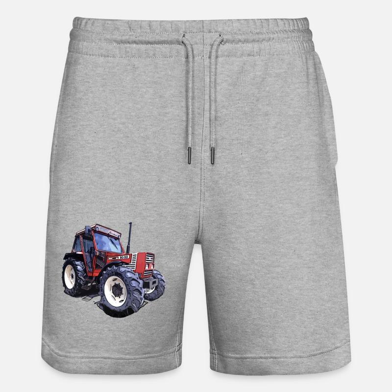 Force de terrain 80-90 - Short de jogging bio TRAINER Stanley/Stella unisexe - gris chiné