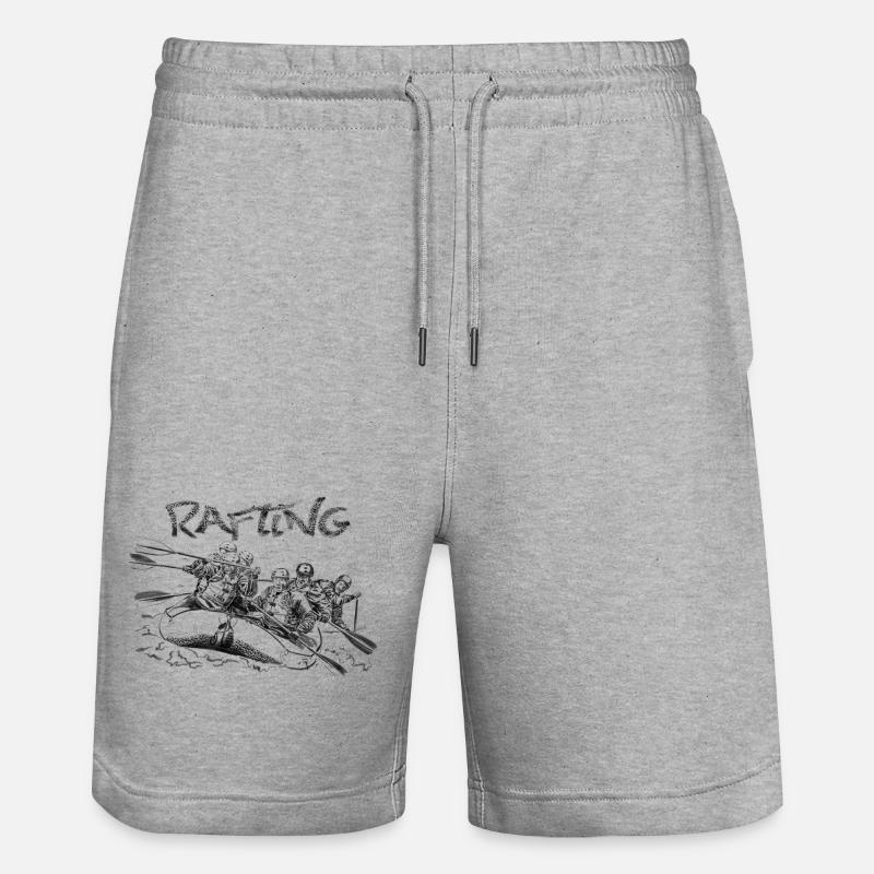 rafting - Short de jogging bio TRAINER Stanley/Stella unisexe - gris chiné