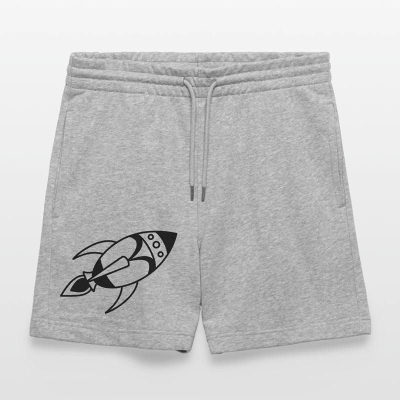 Fusée spatiale rétro – Conception de vaisseau spatial Short de jogging bio TRAINER Stanley/Stella unisexe